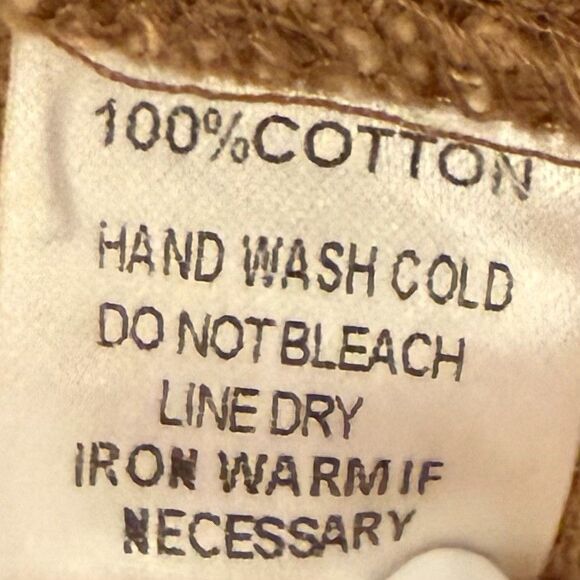 Mittoshop Corduroy Mini Skirt Womens L Brown Tan 100% Cotton Pockets Raw Hem Y2K - Picture 4 of 10